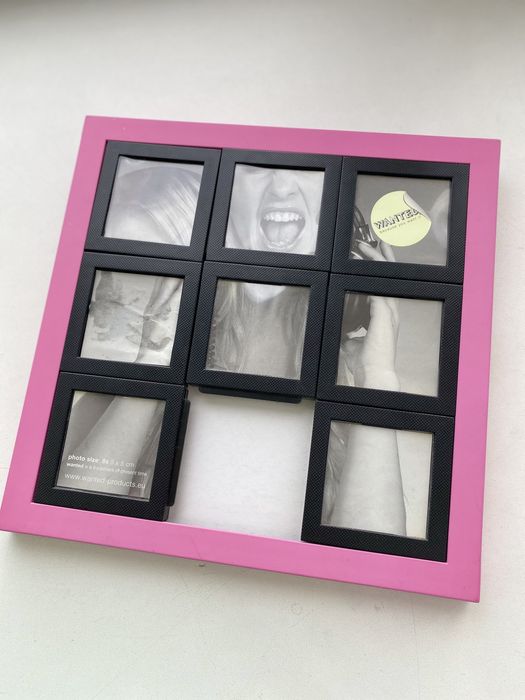 Фоторамка пазл из 8 движущихся элементов