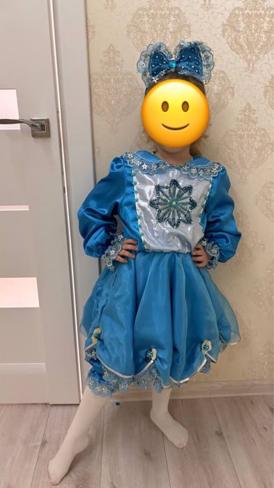 Костюм Мальвіни прокат, орієнтовно 4-6 років.