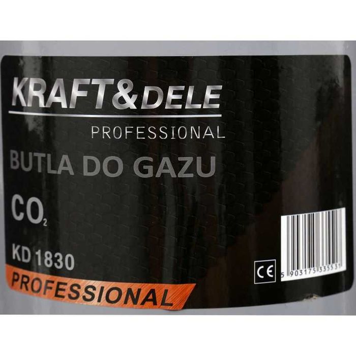 BUTLA GAZOWA CO2 pusta 8 L do migomatu KD1830