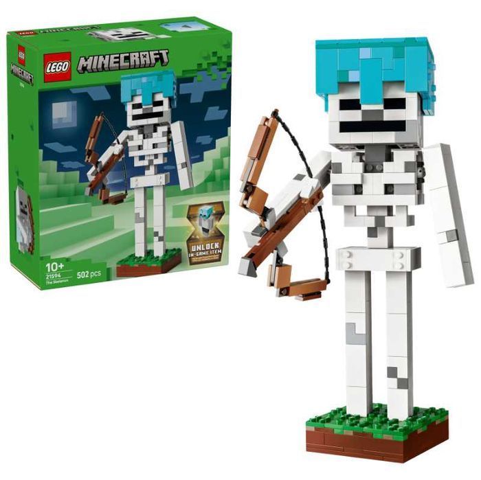 Klocki LEGO Minecraft 21594 Szkielet