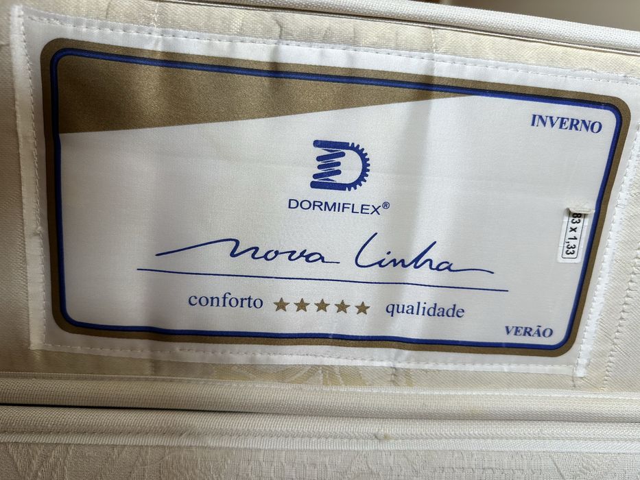 Cama e colchão 1,83x1,33