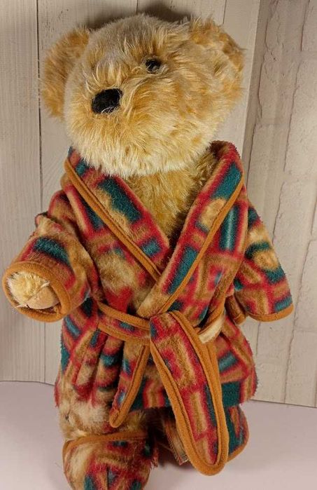 Мягкая игрушка мишка в халате