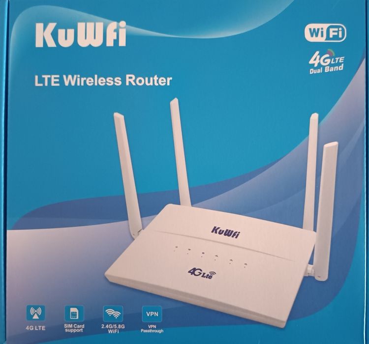 Router p/cartão SIM 4Lte/5G Livre