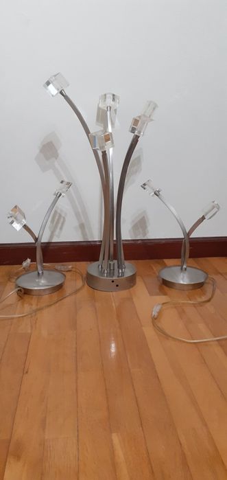 CANDEEIROS -Conjunto de quarto, inox e acrílico