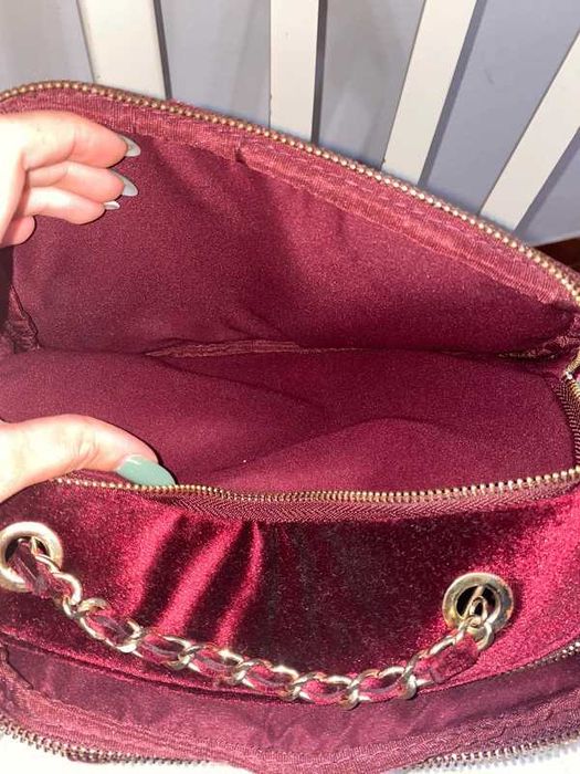 Mala bordo aveludada da Pull & Bear64584893965571123