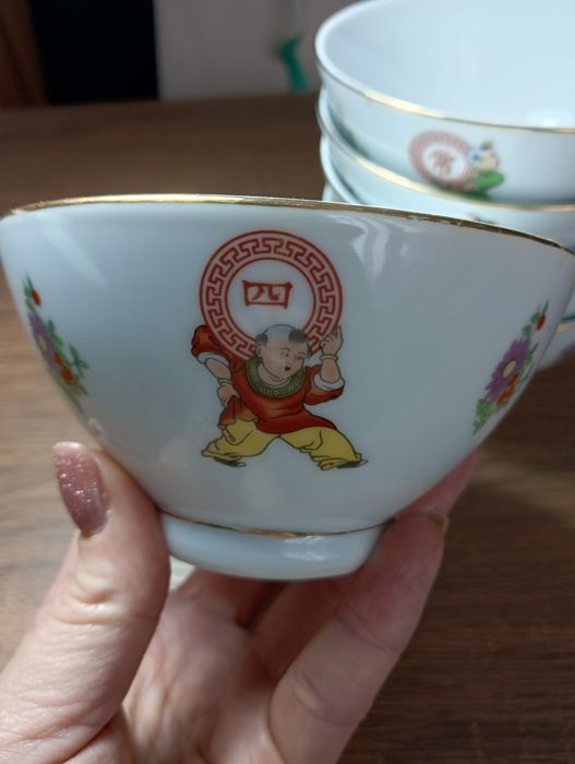 Miseczki z porcelany -PRL