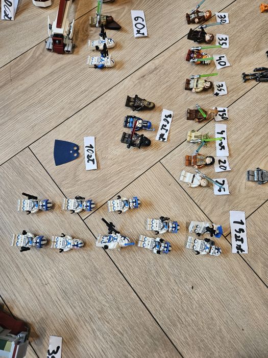 Lego star wars figórki, zestawy 75372 75378 75391 75199 75167 75400 75344