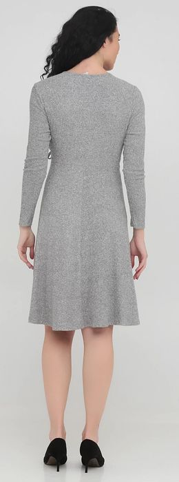 Сіра кежуал сукня на запах Old Navy меланжева