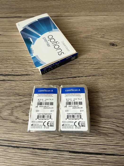 Soczewki kontaktowe miesięczne -1,75