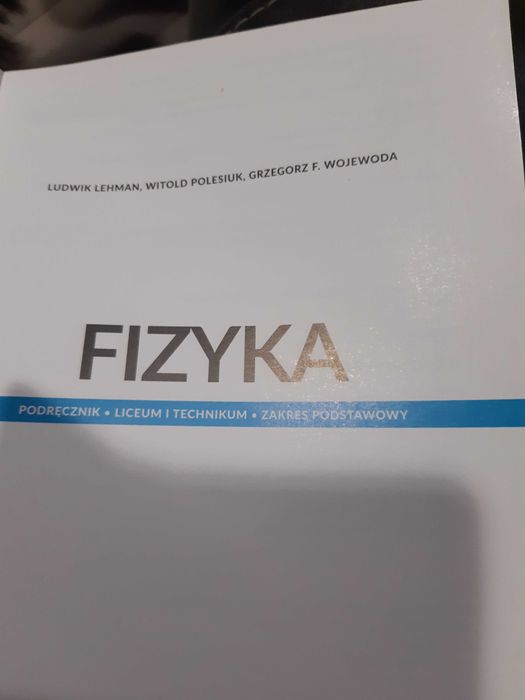Książka do fizyki