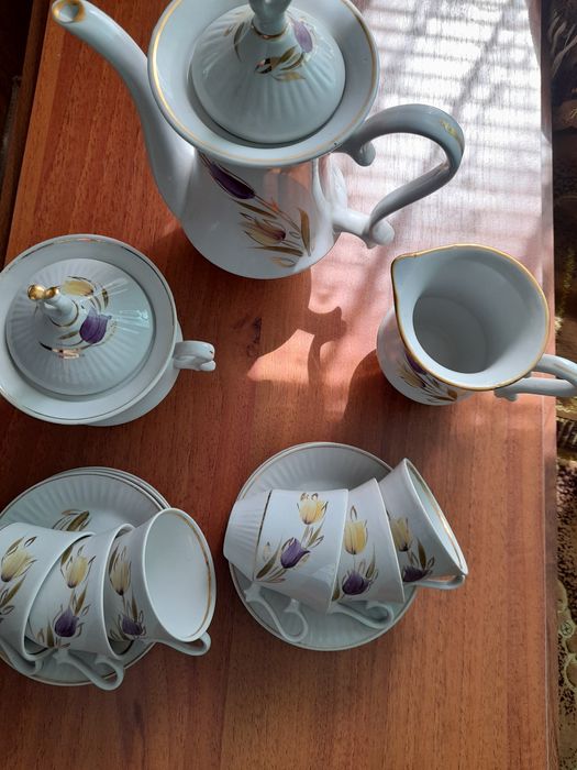 Сервиз фарфор Тюльпан