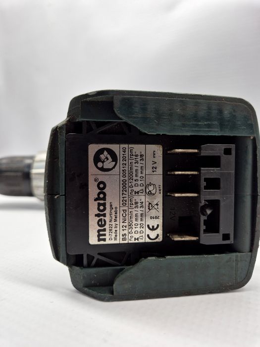 Wkrętarka METABO BS 12 NICD, Komis Jasło Czackiego