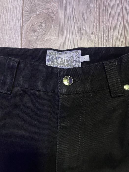 Джинси Baggy Dime в чорному кольорі