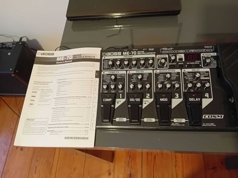 Boss ME 70 multiefekt gitarowy