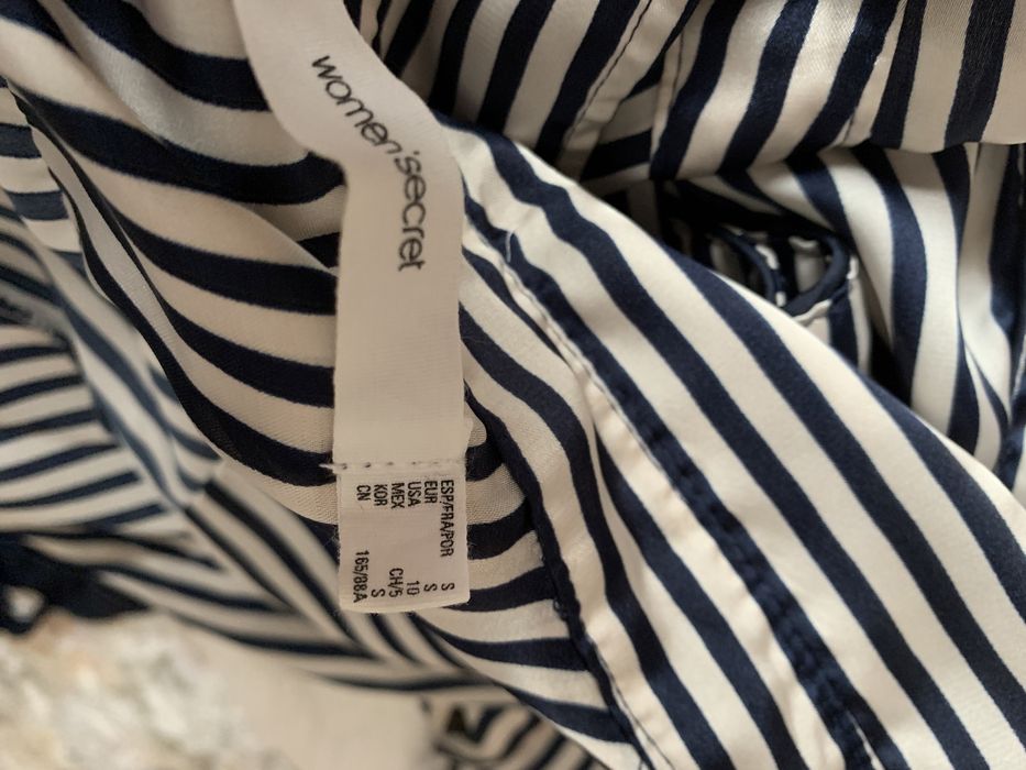 Pijama acetinado completo Women Secret tamanho S