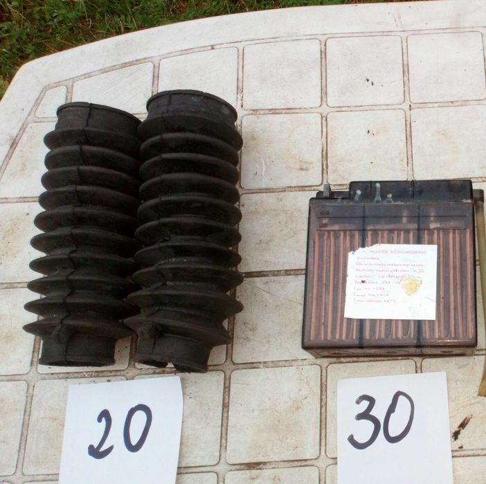 Instrukcja Obsługi do WSK, osłony gumowe, tabliczka znamionowa do WFM