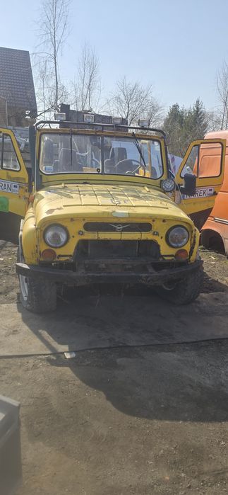 Lampa szyba kierownica drążek plandeka chłodnica Uaz 469B części