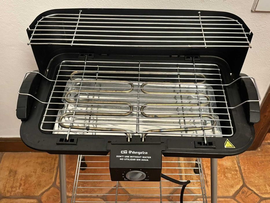 Grelhador eléctrico - Ideal para grelhar em casa, sem fumo