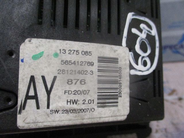 Display / ecrã de informações OPEL Astra H Hatchback (L48)