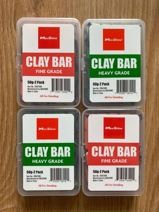Clay bar para descontaminação