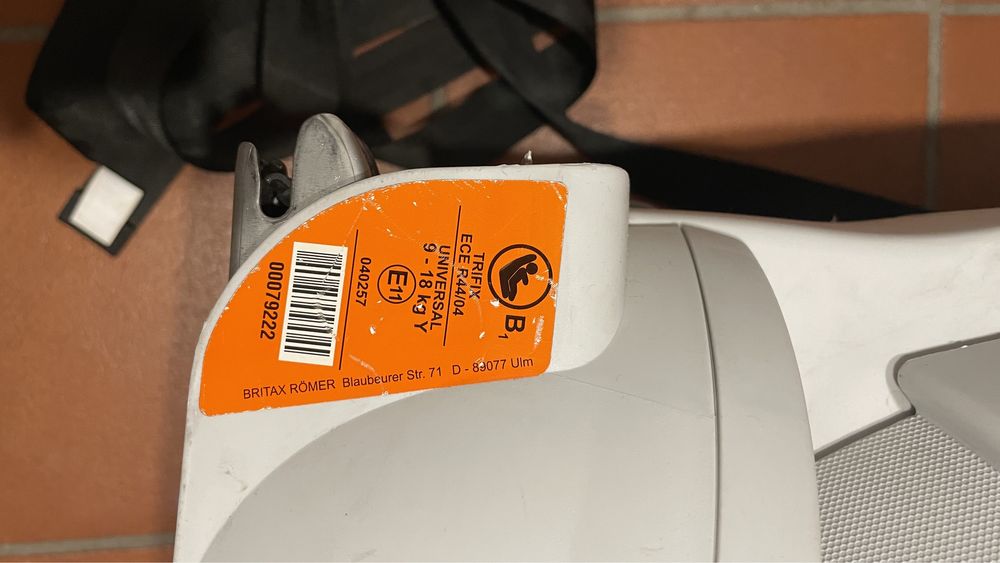 Fotelik britax romer trifix isofix