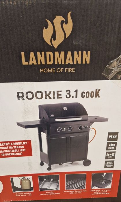 Grill gazowy Landmann Rookie 3.1 Cook
