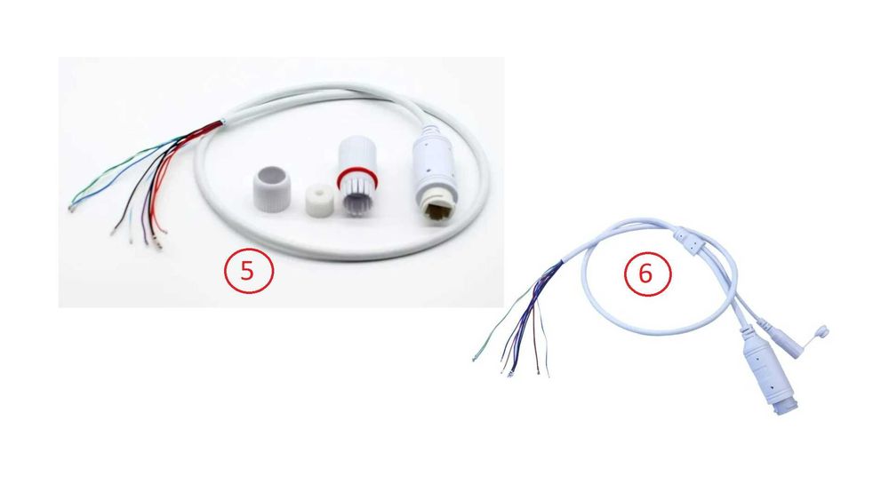 Кабеля IP RJ-45,  POE платы, AHD для сборки, ремонта видеокамер
