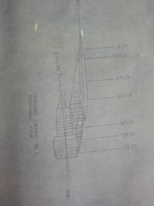 "Poster" Boeing 767 - Diagrama das Estações (1976) (Avião)