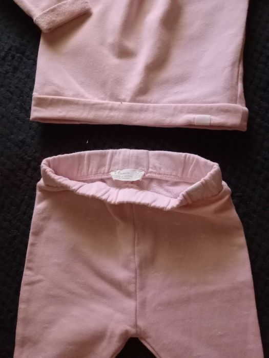 Fato  bebé , conjunto 2 peças - Zyppy - 6-9 meses - Cor-de-rosa