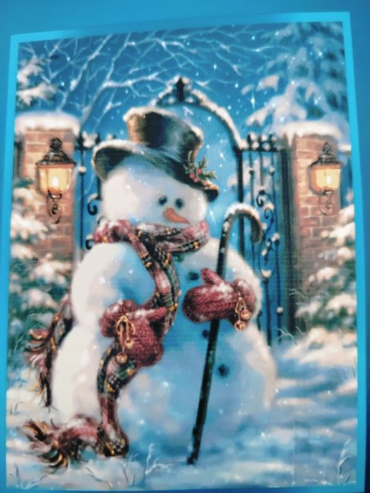 Uroczy bałwanek komplet