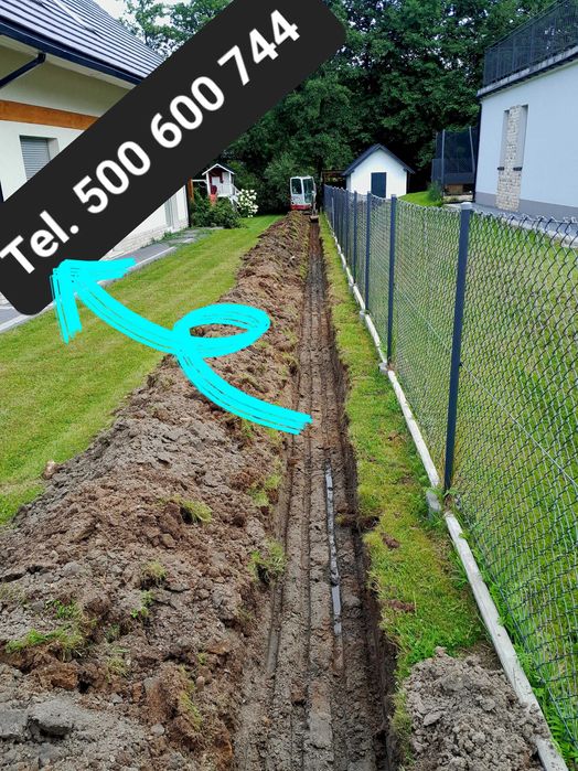 TANIA Minikoparka, Szybko na jutro Usługi minikoparką Minikoparki