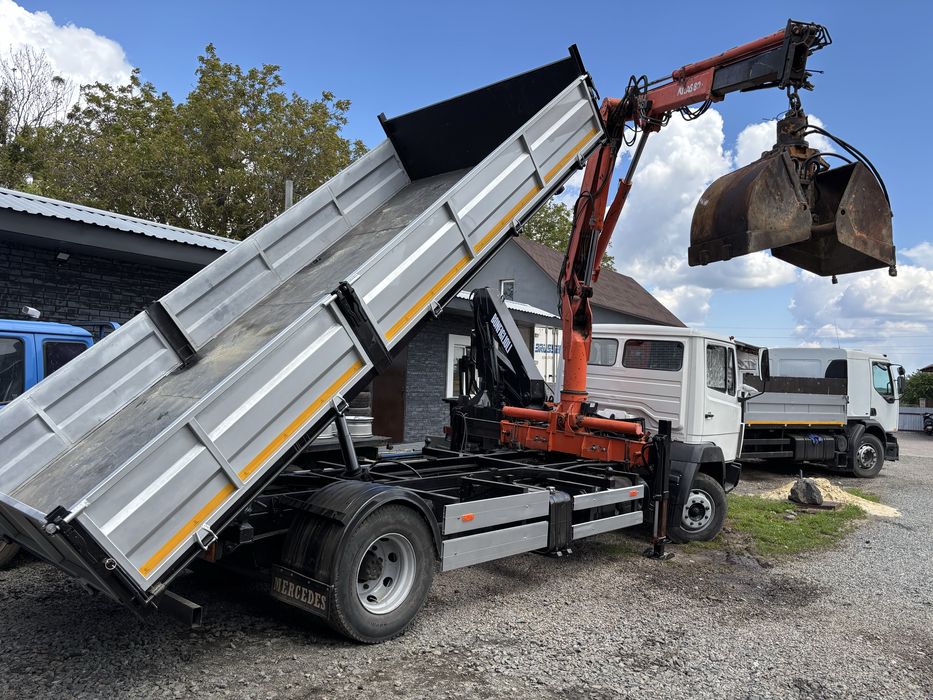 Самоскид самосвал виготовлення кузовів встановлення кранів маніпулято
