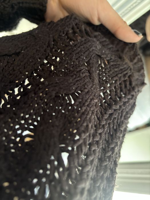 Sweter pleciony