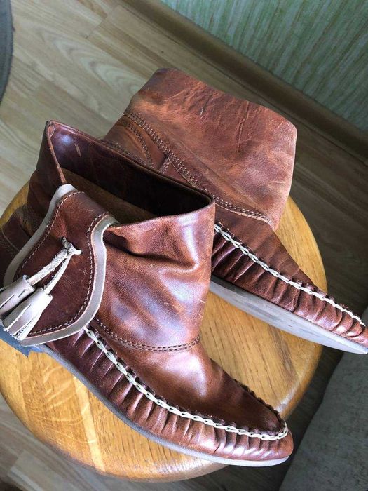 Полусапожки ,кожа,Италия. 36 размер