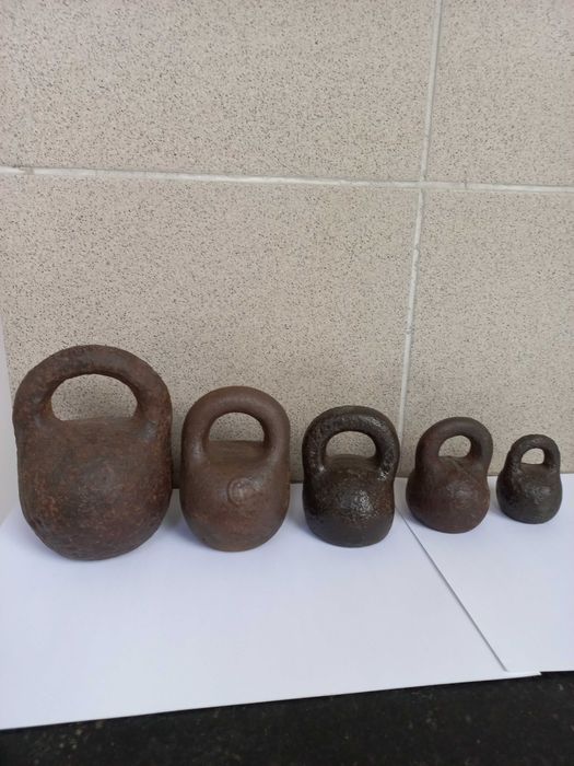 Гири царские 10ф 5ф 3ф 2ф 1 фунт