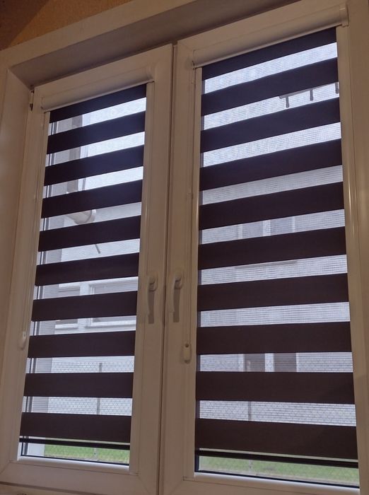 Rolety Dzień Noc materiałowe