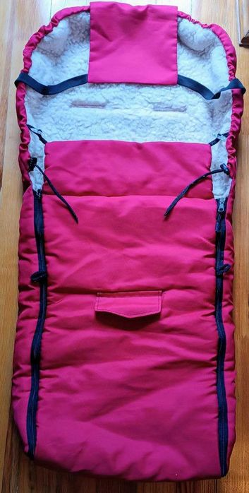 НАТУРАЛЬНА ОВЧИНА Переносна люлька, конверт для малюків