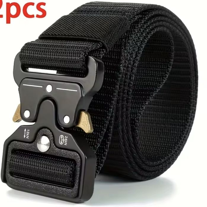 Nowy pasek militarny w stylu US Army 120 cm