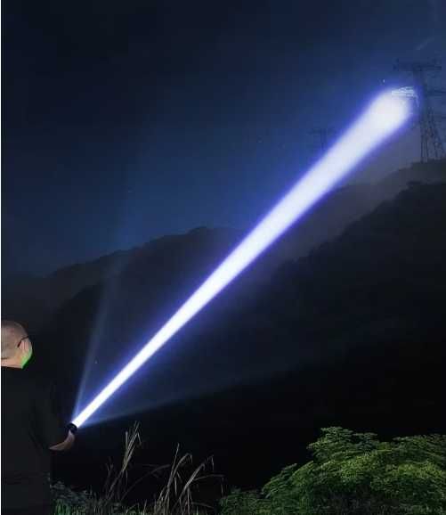 Latarka LED Taktyczna BL 621 Akumulatorowa USB-C Cyfrowy Wyświetlacz