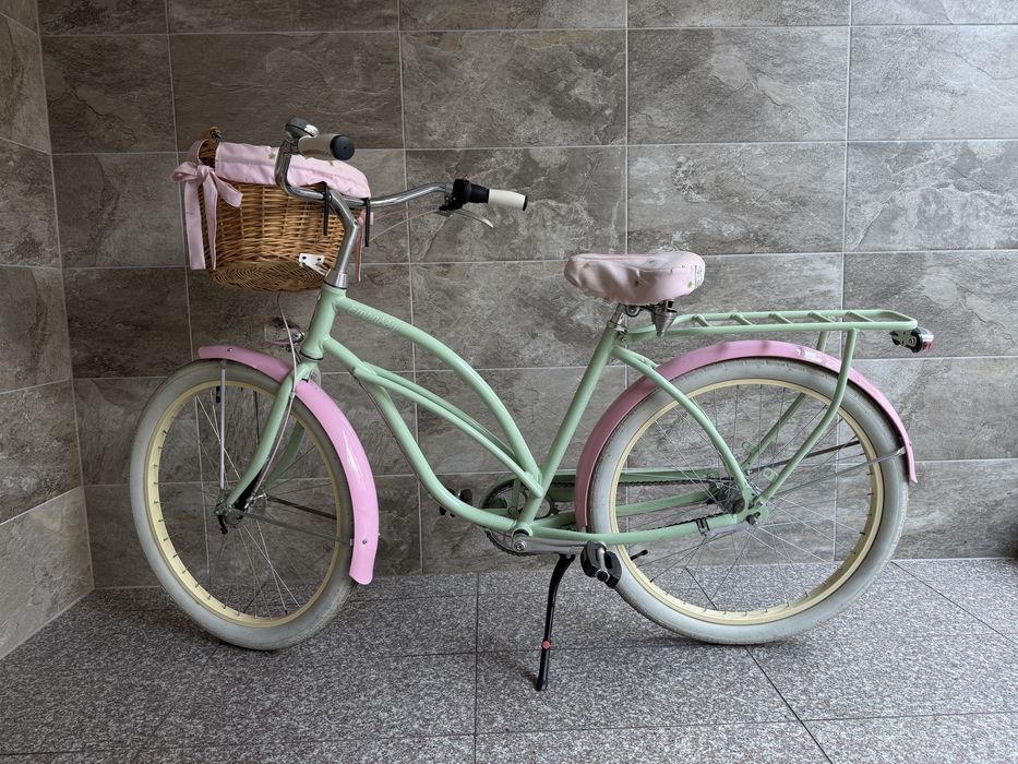 Rower Embassy Pistachio Deluxe / California Cruiser 26’’ / 7 biegów Nexus piękny