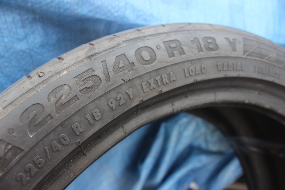 225-40-R18 CONTINENTAL SPORT CONTACT-5 летняя резина  GERMANY 2022