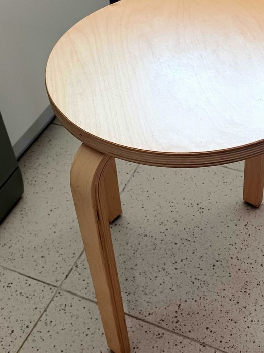 Taboret Drewniany  Stołek  Kuchenny 2 sztuki
