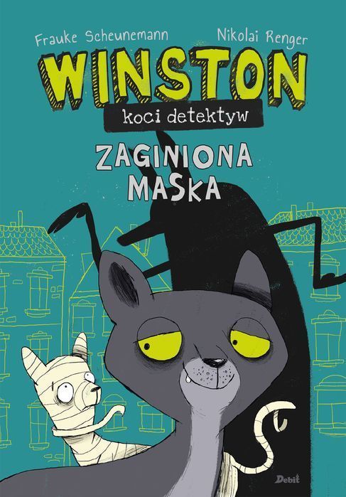 Winston Koci Detektyw. Zaginiona Maska. Kot Winston Debit Nowa Nieużywana