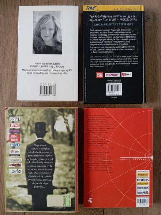 4 książki. Literatura współczesna