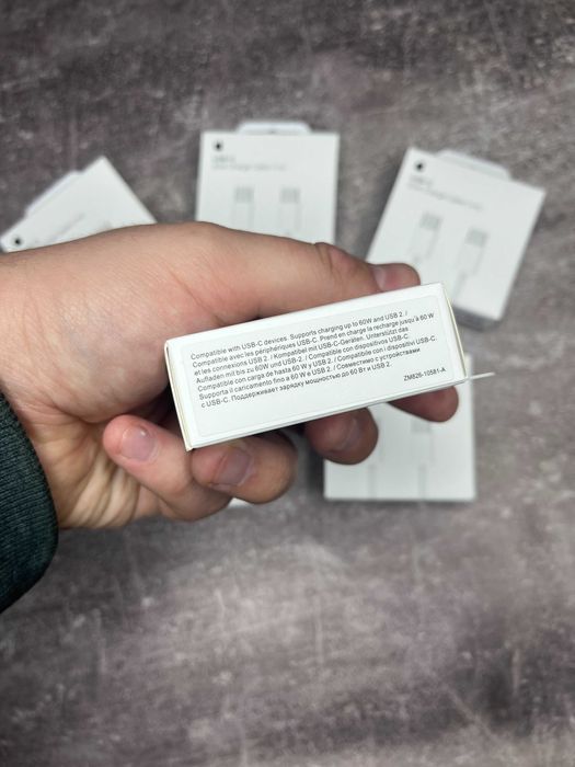 Кабель USB-C 60W Woven Charge Cable Original (1m) Гарантія