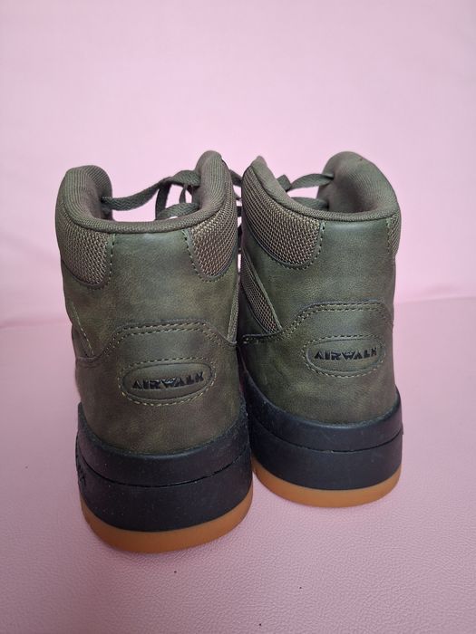 Męskie buty Airwalk (Oliwkowy) wysokie - Rozmiar 43