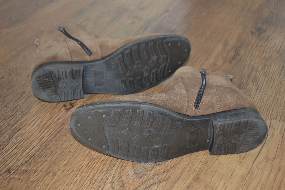 Skórzane botki Sergio Bardi