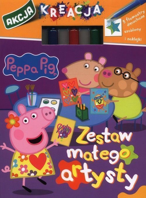 Peppa Pig. Akcja Kreacja! Część 1. Zestaw Małego Artysty