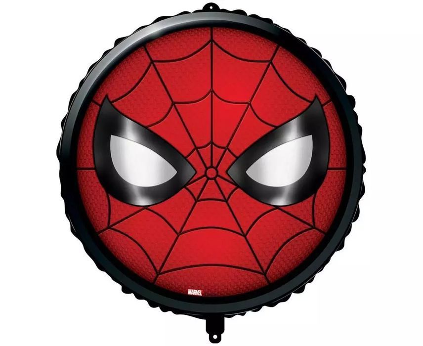 Balon foliowy Square Spiderman Face Marvell 46cm. Nowy Produkt