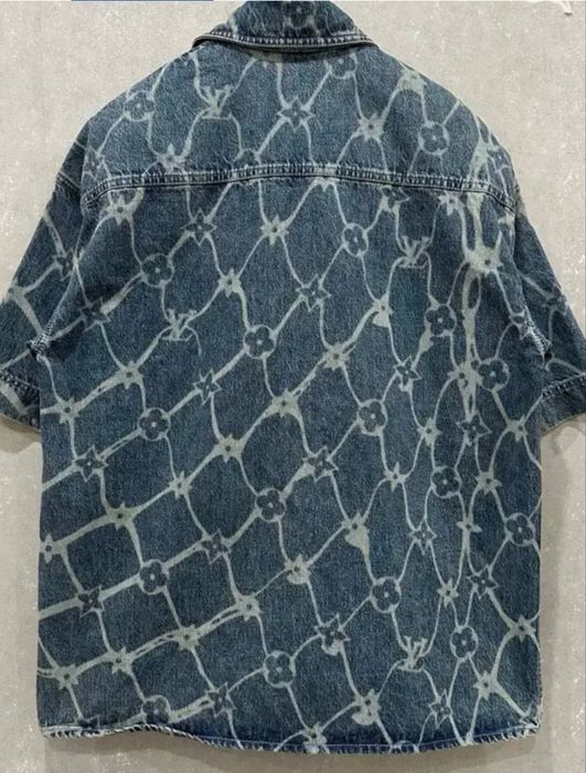 Рубашка сорочка джинсова Louis Vuitton нова